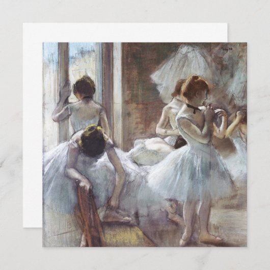 Dancers Edgar Degas (Voorkant / Achterkant)