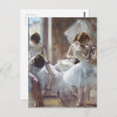 Dancers Edgar Degas Briefkaart (Voorkant / Achterkant)