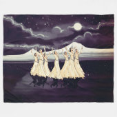 Dancers Fleece Blanket (Voorkant (Horizontaal))