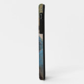 Dancers in blauw Case-Mate iPhone case (Achterkant/links)