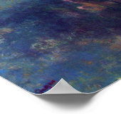 Dancers in blauw door Edgar Degas,  balletkunst Poster (Hoek)