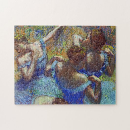 Dancers in blauw, Edgar Degas Legpuzzel (Horizontaal)