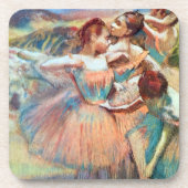 Dancers in een landschap van Edgar Degas Bier Onderzetter (Voorkant)