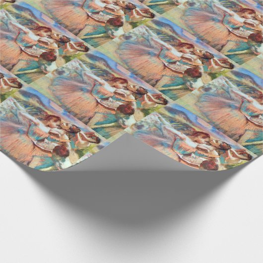 Dancers in een landschap van Edgar Degas Cadeaupapier (Hoek)