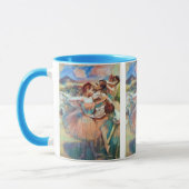 Dancers in een landschap van Edgar Degas Mok (Links)