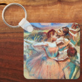 Dancers in een landschap van Edgar Degas Sleutelhanger (Voorkant)