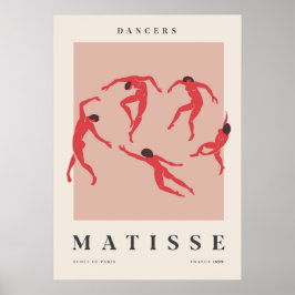 Dancers in Red Poster