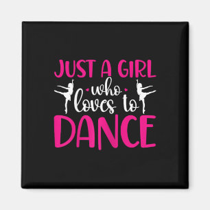 Dancers is gewoon een meisje dat van Dance Balleri Magneet