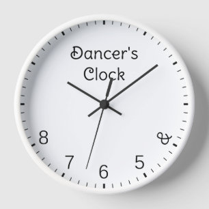 Dancer's klok - Funny Dance Humor 5, 6, 7, 8