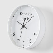 Dancer's klok - Funny Dance Humor 5, 6, 7, 8 (Hoek)