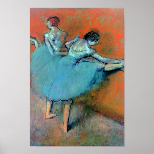 Dancers op de balie door Degas Poster (Voorkant)