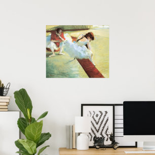 Dancers Resting by Edgar Degas, balletkunst Poster
