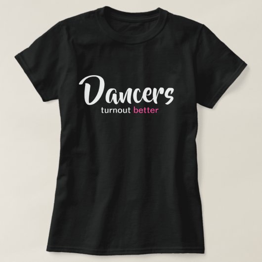 Dancers T-shirt (Design voorkant)
