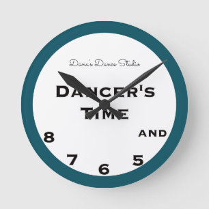Dancer's Time 5, 6, 7 en 8 Novelty Ronde Klok