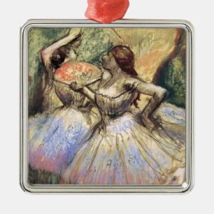 Dancers van Degas Metalen Ornament