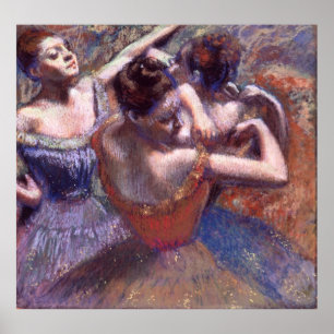 Dancers van Edgar Degas Poster