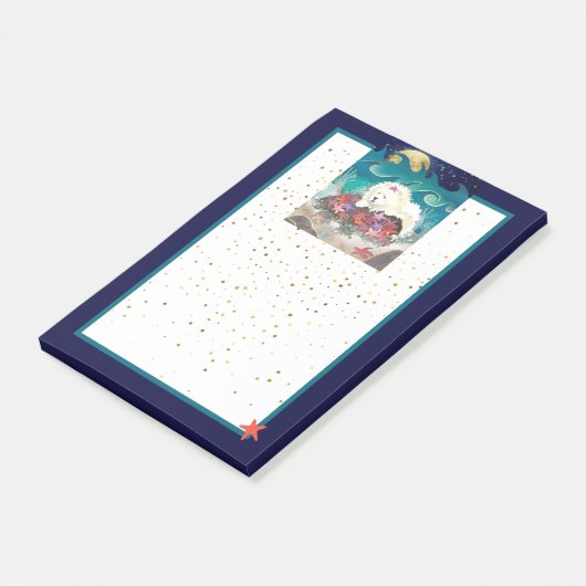 DANCIEN AVEC LA BOUche crème STARZ Post-It Notes (Incliné)