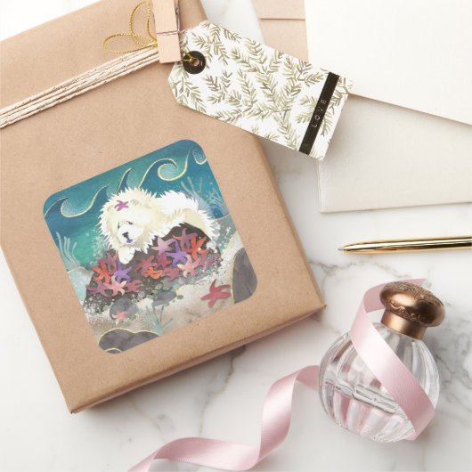 DANCIEN AVEC LES stickers carré à la crème STARZ (Cadeaux)