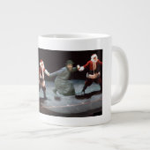 Dancin' Chassid & Santas Giant Coffee Mug (Devant droit)
