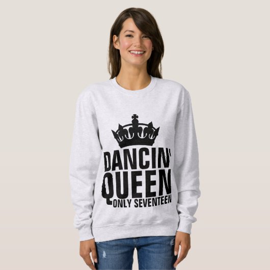DANCIN' QUEEN SLECHTS ZEVENTIEN T-SHIRTS T - SHIR (Voorkant volledig)