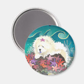 DANCIN WITH THE STARZ - Cream Chow  Magneet (Voorkant / Achterkant)