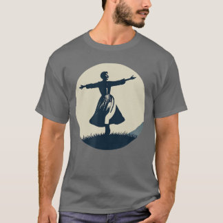 Dancing Alpine Maria Sound of Music Family Musical T-shirt