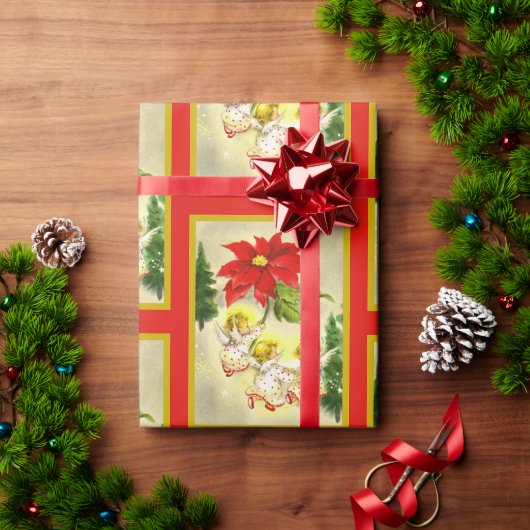 Dancing Baby Angels Cadeaupapier (Feestdagen Geschenken)