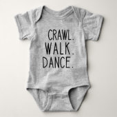 Dancing Baby - Crawl Walk Dance Romper (Voorkant)
