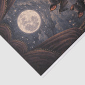 Dancing Ballerina Bats  Tissuepapier (Detail)