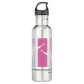 Dancing Ballerinas Graham Quote Waterfles (Voorkant)