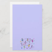 Dancing Ballerinas Stationery Briefpapier (Voorkant / Achterkant)