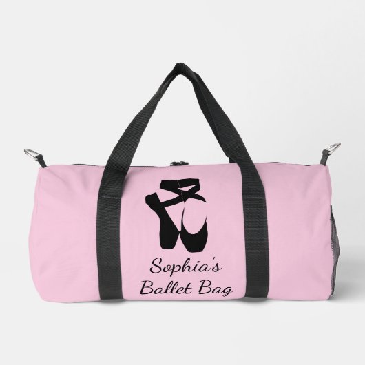 Dancing Ballet Design Duffel Bag Plunjezak (Voorkant)