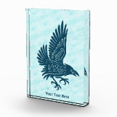 Dancing Blue Raven Fotoblokken (Rechts)