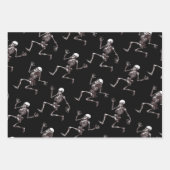 Dancing Botten Wrapping Paper Flat Sheet Set van 3 (Voorkant 2)