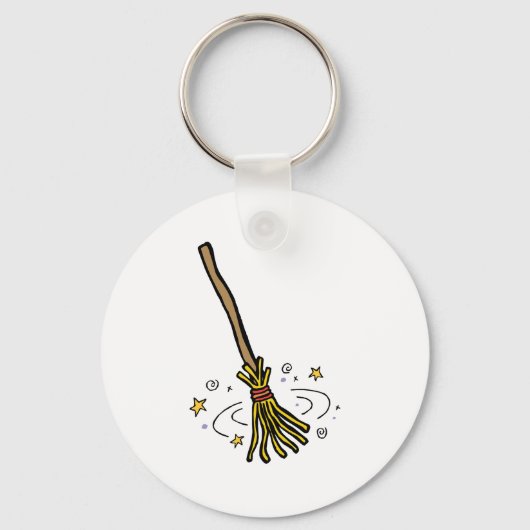 Dancing Broom Sleutelhanger (Voorkant)