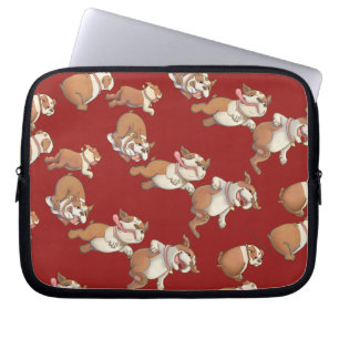 Dancing Bulldog Laptop Sleeve