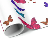 Dancing Butterflies inpakpapier (Rol Hoek)