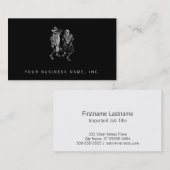 Dancing Calavera Posada Visitekaartje (Voorkant / Achterkant)