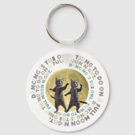 dancing cats-1 sleutelhanger