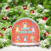 Dancing Cats and Kinder beroemd gemaakt door Natas Sneeuwbol (Kerstmis)