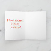 Dancing Cats Verjaardag Kaart (Binnen)