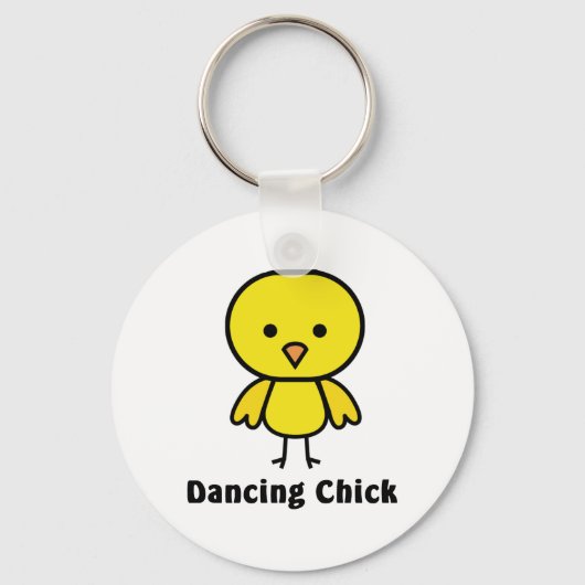 Dancing Chick Sleutelhanger (Voorkant)