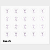 Dancing-Children's Ballet Hart Sticker (Vel)