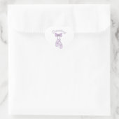 Dancing-Children's Ballet Hart Sticker (Tas)
