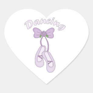 Dancing-Children's Ballet Hart Sticker