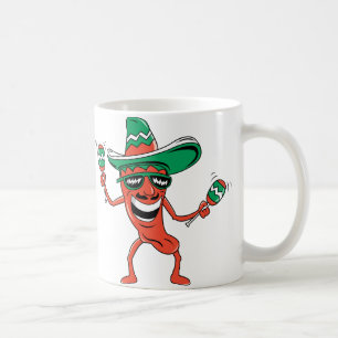 Dancing Chili Pepper Koffiemok