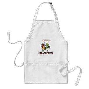 Dancing Chili Peppers Chili Champion Apron Standaard Schort