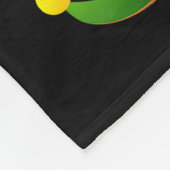 Dancing Christmas Elf Matching Pajama X-mas Party Fleece Deken (Hoek)