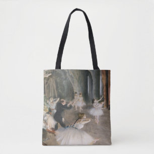 Dancing Class beroemd gemaakt door Edgar Degas Draagtas