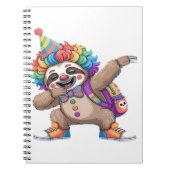 Dancing Clown Dabbing Spooky Halloween luiaards Ov Notitieboek (Voorkant)